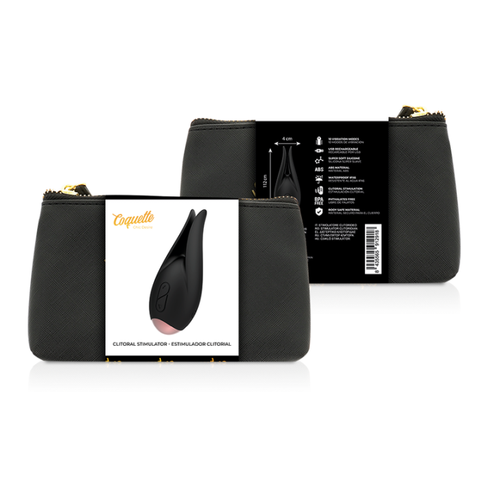 Coquette Chic Desire - Stimolatore Clitoriale Nero/Oro