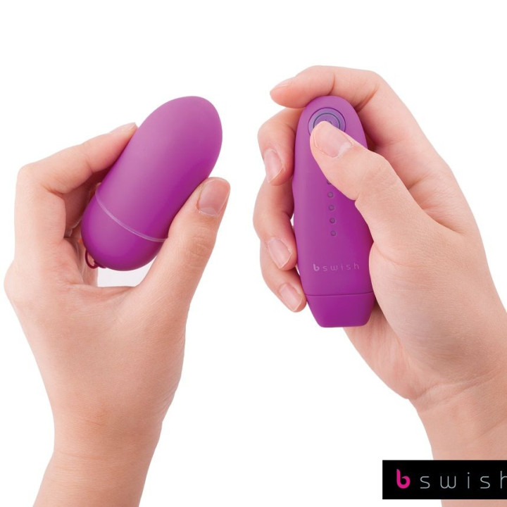 B Swish - Bnaughty Unleashed Classic Lila Control Remoto