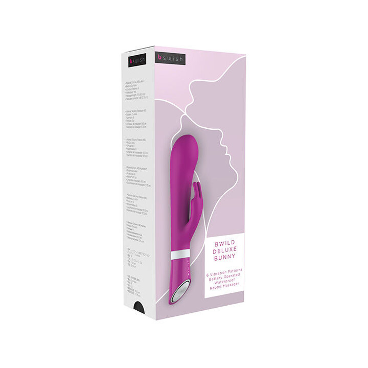 B Swish - Bwild Deluxe Bunny Coniglio Vibratore Lampone