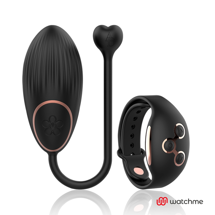 Anne's Desire - Egg Tecnologia de Controle Remoto Watchme Preto/Ouro