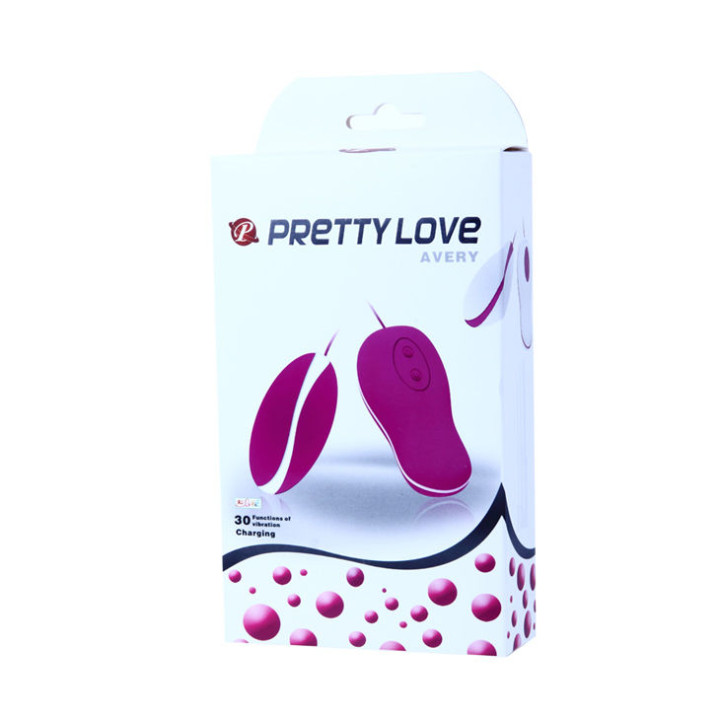 Pretty Love - Flirtation Oeuf Vibrant Avec Télécommande Avery