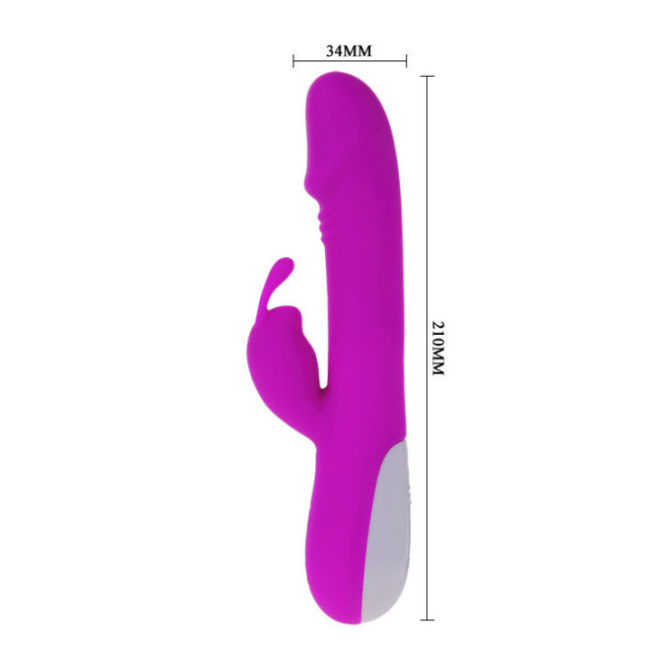 Pretty Love - Vibrador Robert Com Estimulador de Clitóris