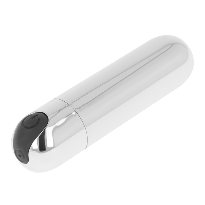Ohmama - Silver Vibrating Bullet 8 cm