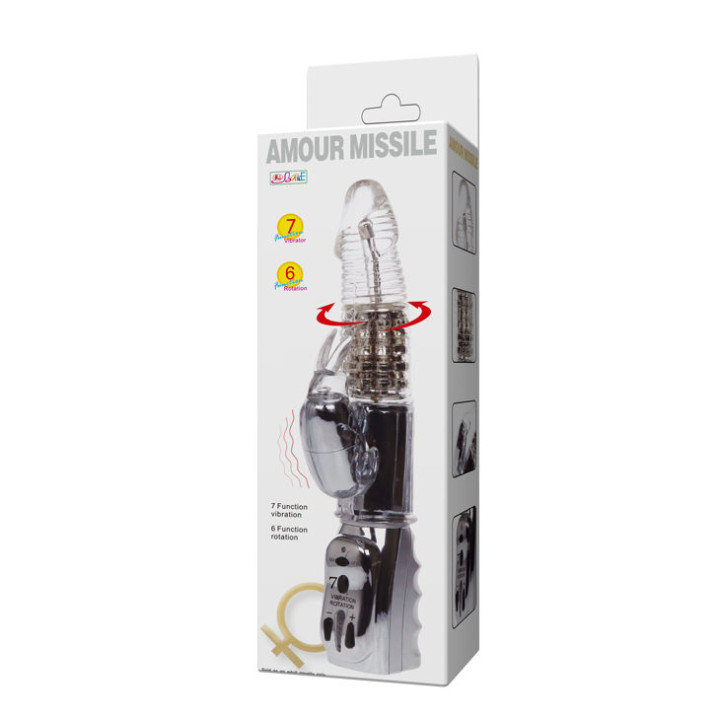 Baile - Amour Missile Trasparente Rotante 26.5 cm