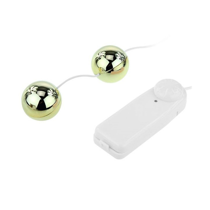 Baile - Goldener Vibrator Mit Chinesischen Bllen