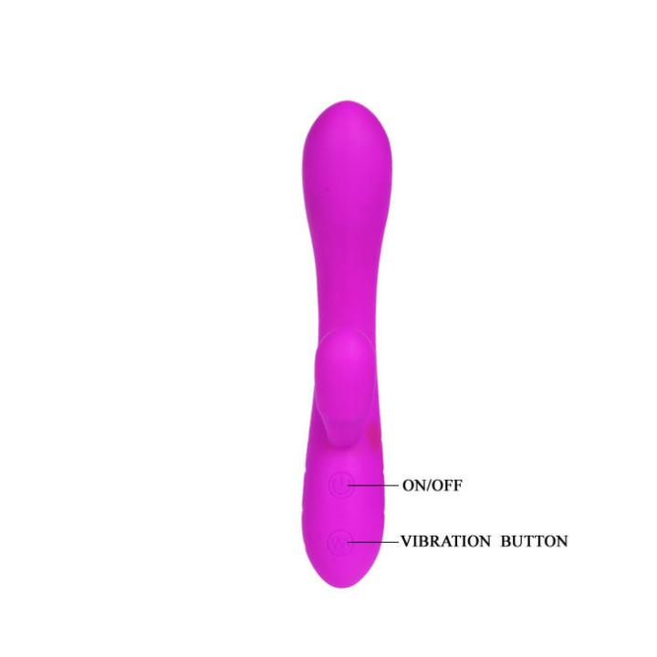 Pretty Love - Wibrator Smart Victor ze Stymulatorem Lechtaczki