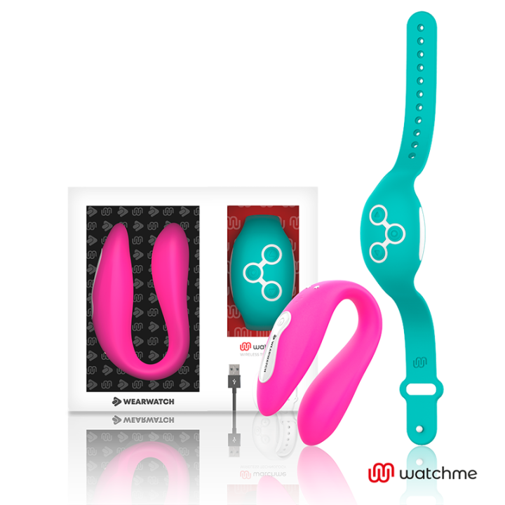 Wearwatch - Dual-Technologie-Watchme-Vibrator Fuchsia / Meerwasser