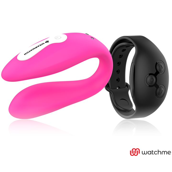 Wearwatch - Vibrador Watchme Dual Technology Fúcsia/Azabache