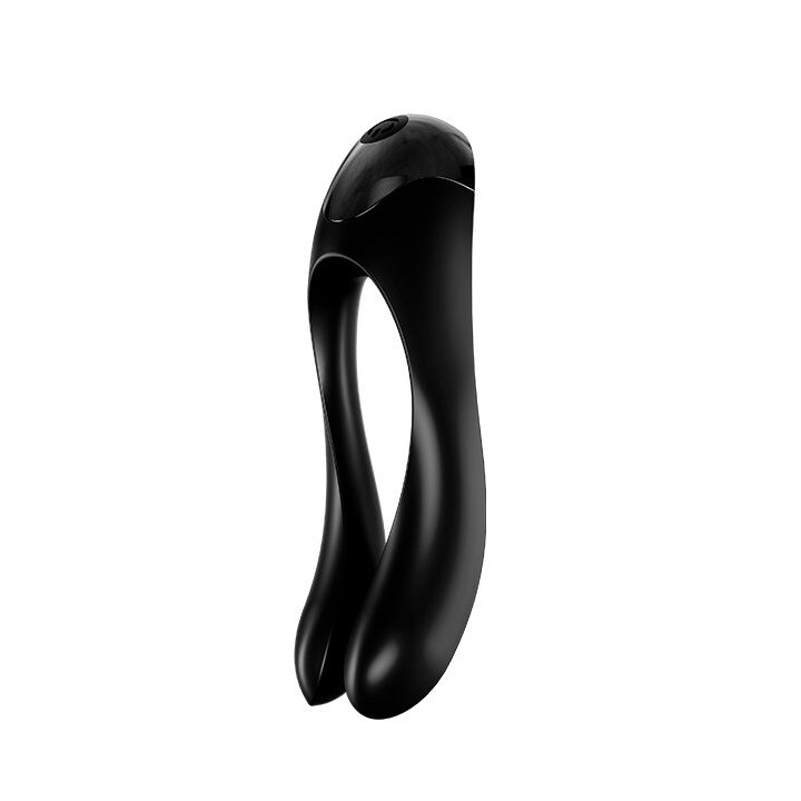 Satisfyer - Candy Cane Finger Vibrator Black