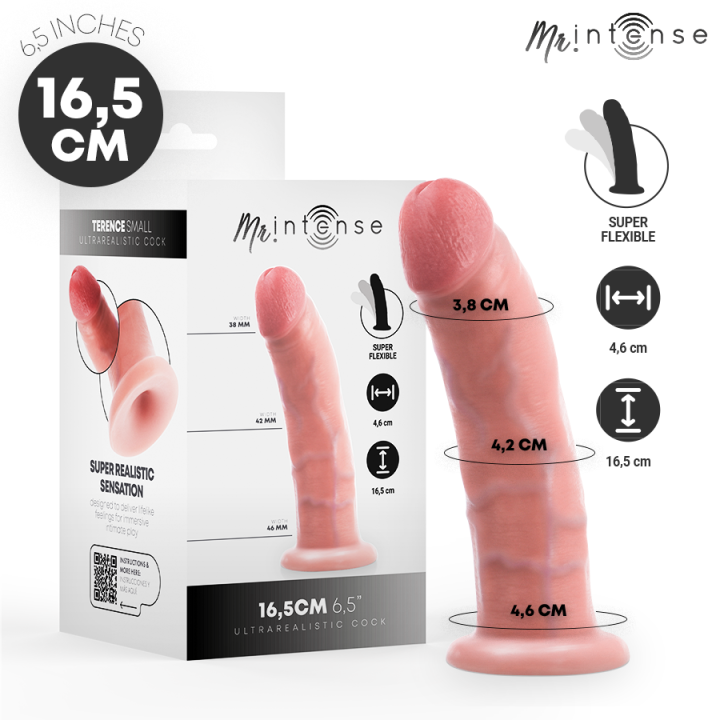 Mr Intense - Piccolo Dildo Terence 16,5 cm -ø- 4,6 cm
