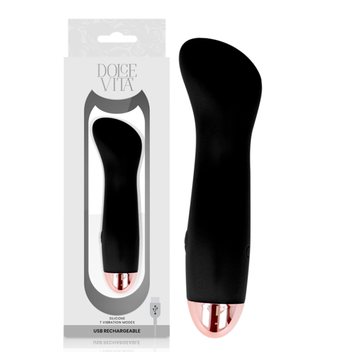 Dolce Vita - Vibratore Ricaricabile One Black 10 Velocità