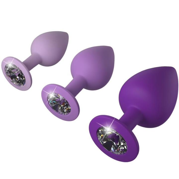 Fantasy For Her - Ensemble de Plug Anal Violet