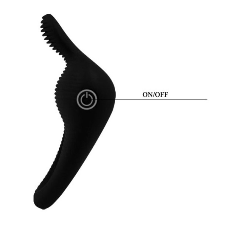 Pretty Love - Thimble Vibratorring Schwarz