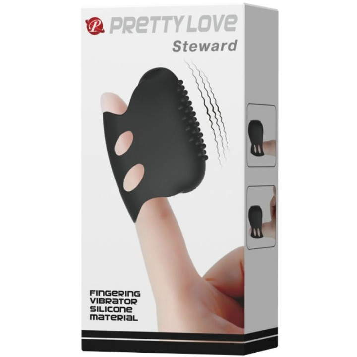 Pretty Love - Flirtation Dés Vibration Noir Steward