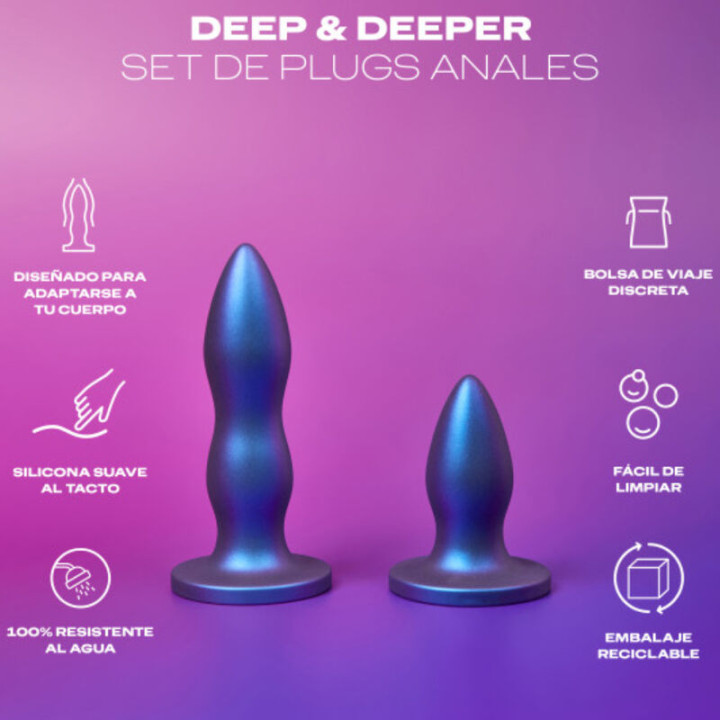 Durex - Toy Analplug Deep & Deeper Einstellen