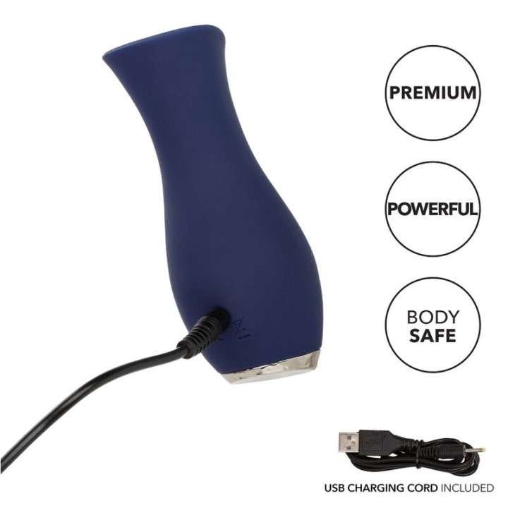 Calexotics - Chic Tulpe Massager Blau