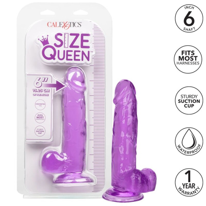 Calexotics - Gode Reine Taille Violet 15.3 cm