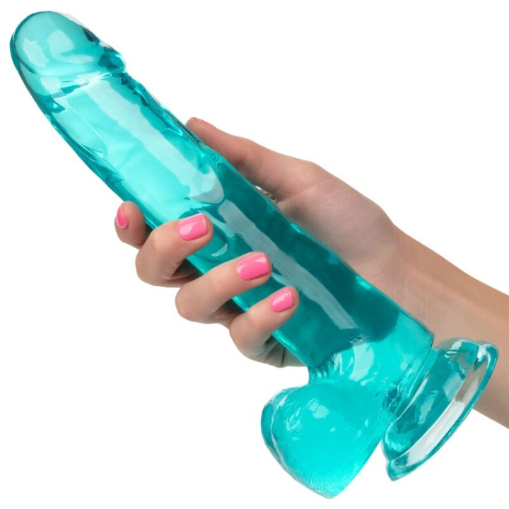 Calexotics - Grösse Königin-Dildo Blau 20.3 cm