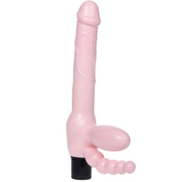 Baile - Imbragatura Senza Corda Tpr Con Vibrazione e Stimolazione Anale 25.4 cm