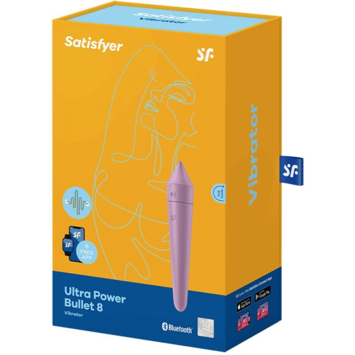 Satisfyer - Ultra Power Bullet 8 Lilás