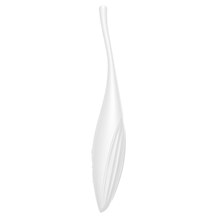 Satisfyer - Vibratore Twirling Joy Clit Tip Bianco
