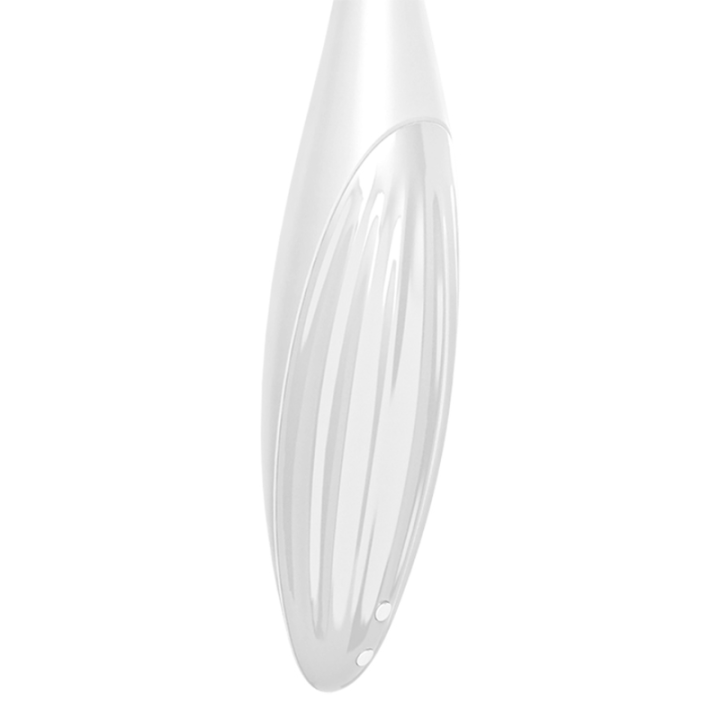 Satisfyer - Vibrateur Pointe de Clit Twirling Joy Blanc
