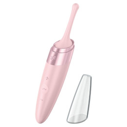 Satisfyer - Vibrateur Pointe de Clit Twirling Delight Rose