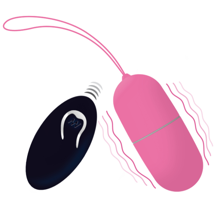 Intense - Flippy i Vibrating Ogg Com Controle Remoto Rosa