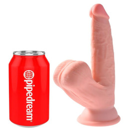 King Cock - Plus Bolas de Balano de Dildo 3d 12.7 cm
