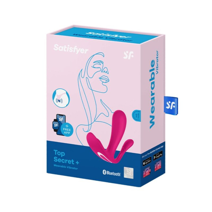 Satisfyer - Top Secret + Vibrator Rosa