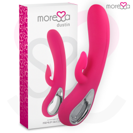 Moressa - Dustin Ssanie Łechatki i Mocne Wibracje Premium Silikonowy Łatwy do Akumulatora