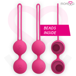 Moressa - Osian Two Entrenamiento Suelo Pelvico 101gr Premium Silicona Rosa