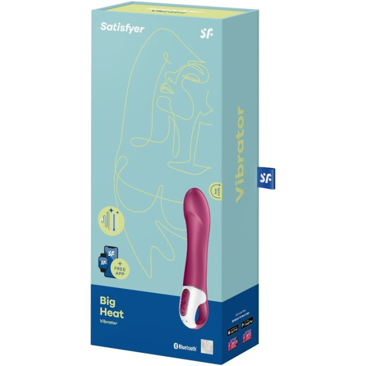 Satisfyer - Vibrador Grande Calor Gspot