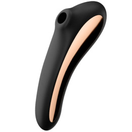 Satisfyer - Vibrateur Dual Kiss Air Pulse Noir