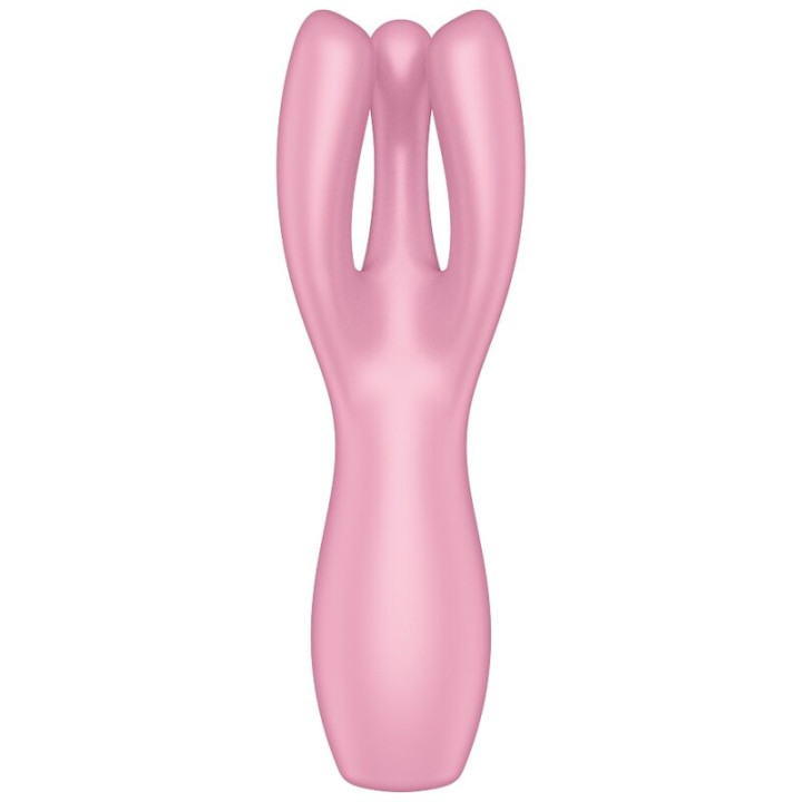 Satisfyer - Vibrador Threesome 3 Rosa