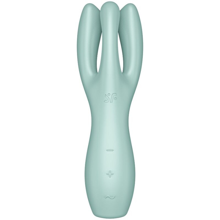 Satisfyer - Vibratore Threesome 3 Menta