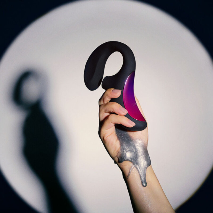 Lelo - Enigma Cruise Double Stimulation Sonic Massager Black