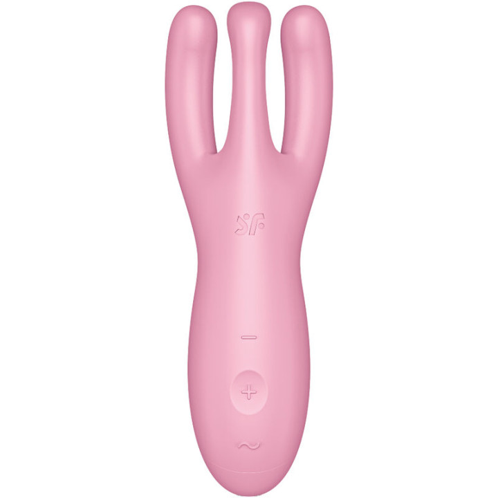 Satisfyer - Threesome 4 Vibratorapp Rosa