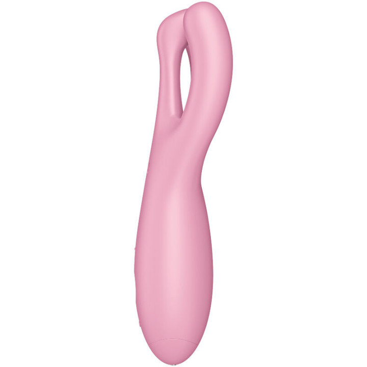Satisfyer - App Vibrador Threesome 4 Rosa