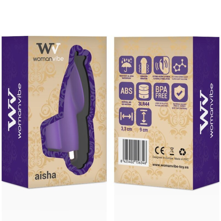 Womanvibe - Silikonowy Stymulator Palca Aisha