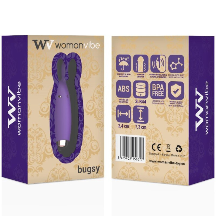 Womanvibe - Stimolatore in Silicone Bugsy
