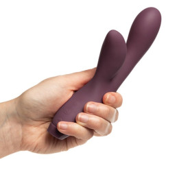 Black&Silver - Kenji Vibromasseur Rabbit up & Down + Télécommande Watchme