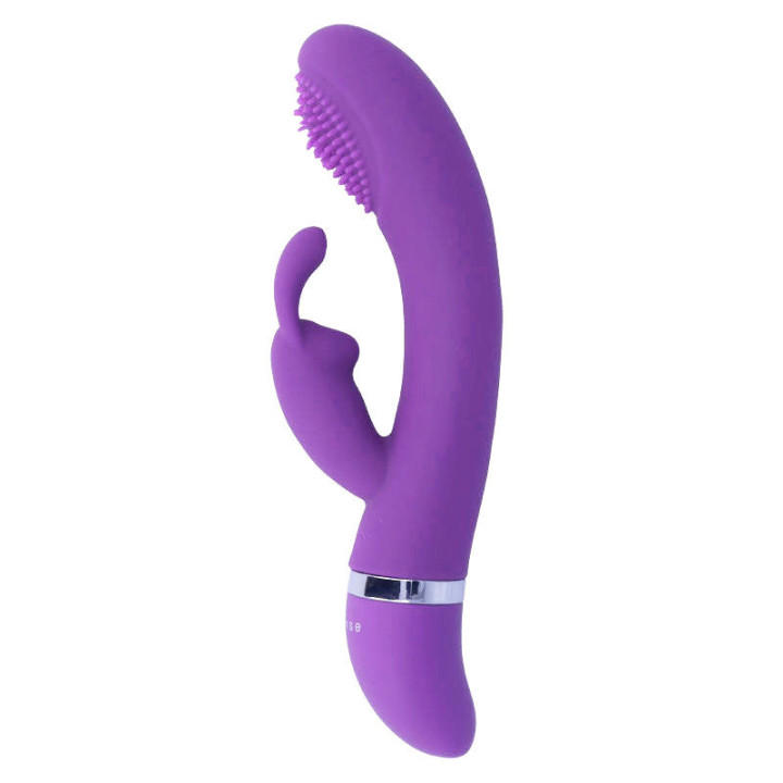 Intense - Vibratore Oscillante in Silicone Rabbit Lilla Susy