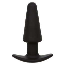 Calexotics - Rock Bottom Tapered Anal Plug 10 Vibrations Silicone Noir