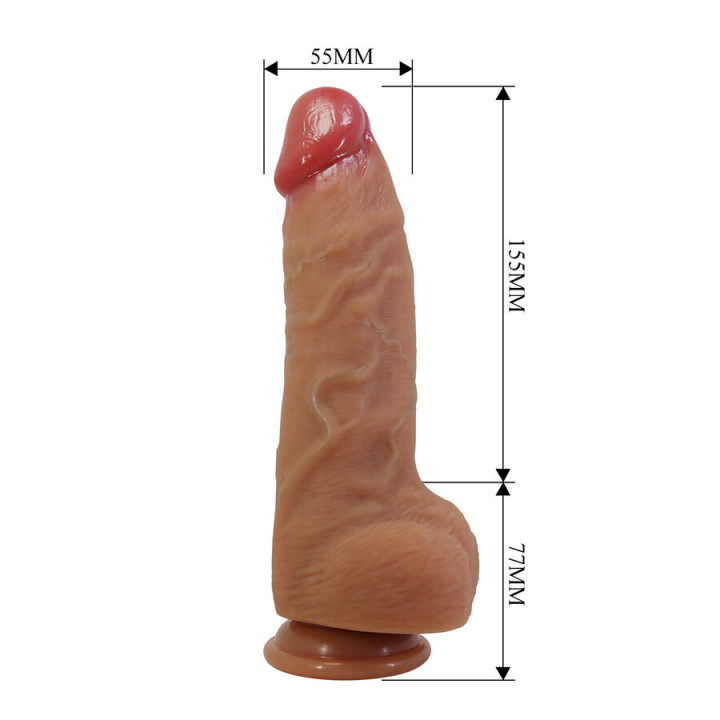 Pretty Love - Najm Realistic Dildo With Suction Cup 23.2 cm -ø- 5.5 cm
