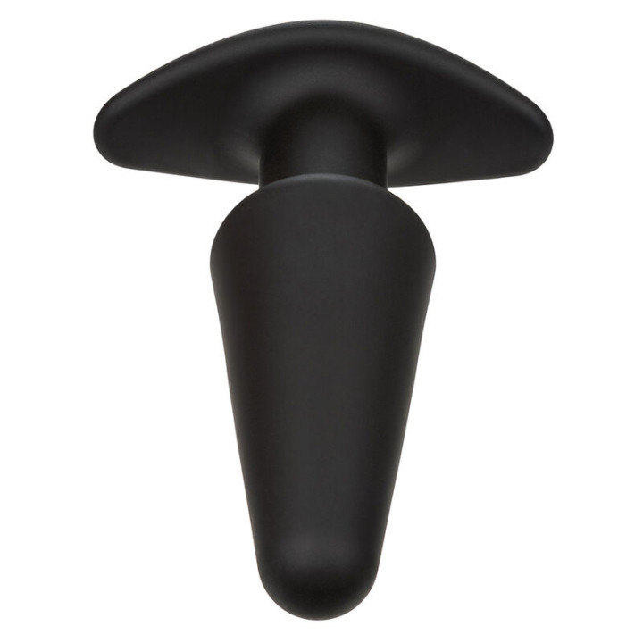Calexotics - Rock Bottom Tapered Anal Plug 10 Vibrations Silicone Noir