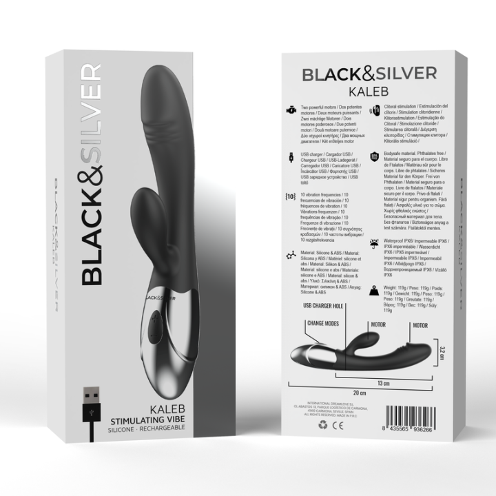 Black&Silver - Vibra Stimolante Kaleb