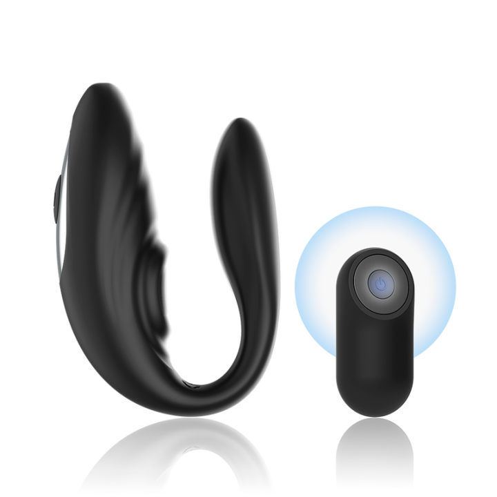 Brilly Glam- Controle Remoto Pulsante e Vibratório de Casal