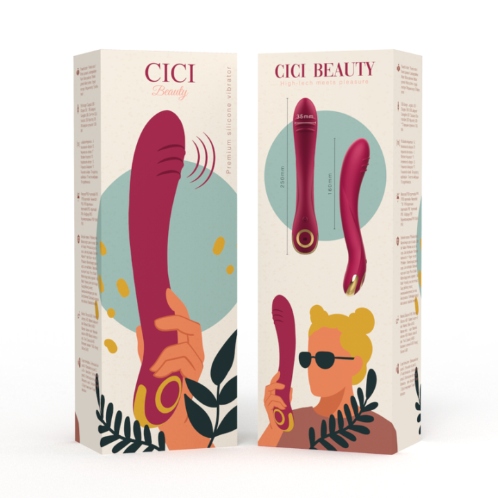 Cici Beauty - Premium Silicone g-Spot Vibrator