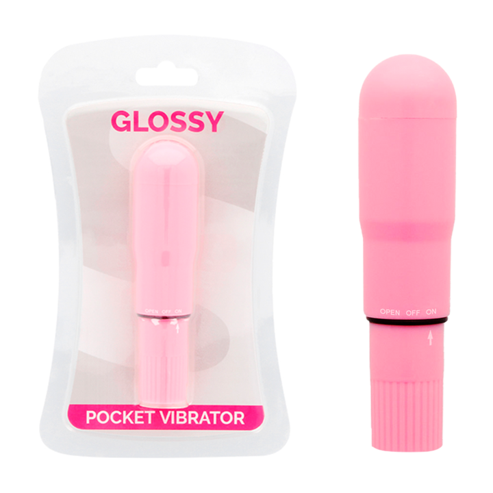 Glossy - Wibrator Kieszeniowy Rozowy